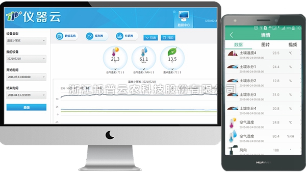 手持式气象站管理云平台界面图 手持式气象站管理云平台界面图