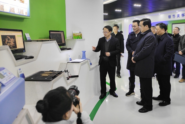 浙江省高兴夫副省长一行莅临浙江草莓视频软件下载股份有限公司参观调研 浙江省高兴夫副省长一行莅临浙江草莓视频软件下载股份有限公司参观调研